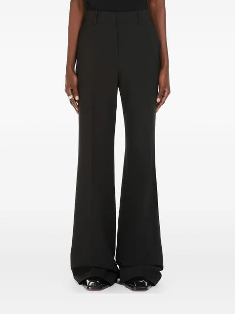 Sportmax pressed-crease trousers - Black