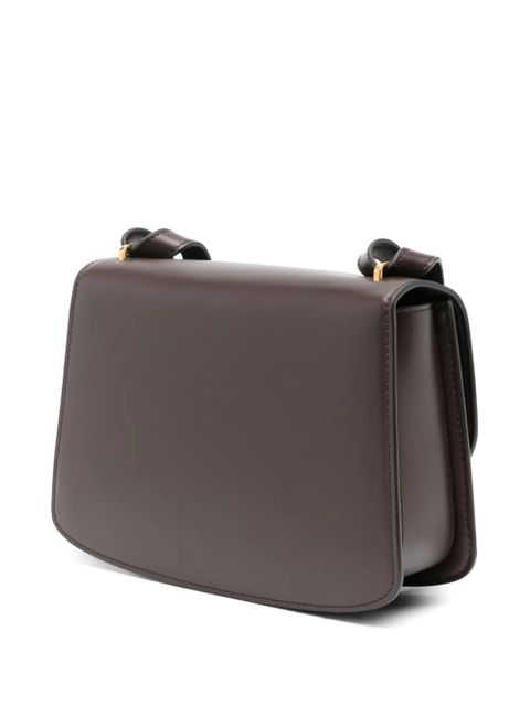 The Row Sofia 8.75 leather shoulder bag - Brown