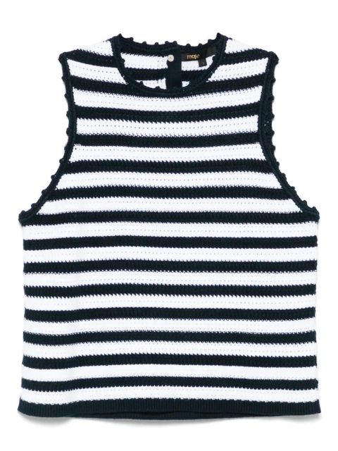 Maje crochet-knit top - White - zdjęcie produktu nr 1