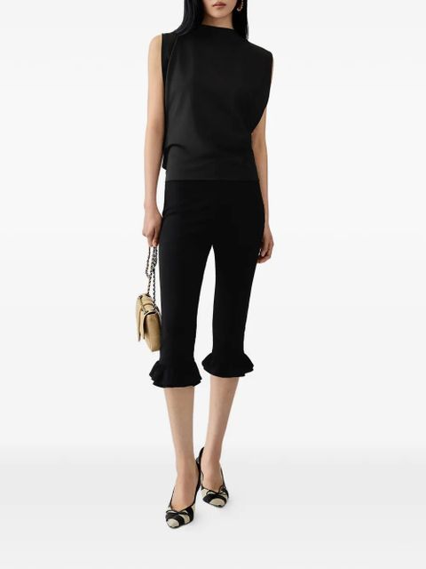Jacquemus Marcel open-back blouse - Black - zdjęcie produktu nr 2