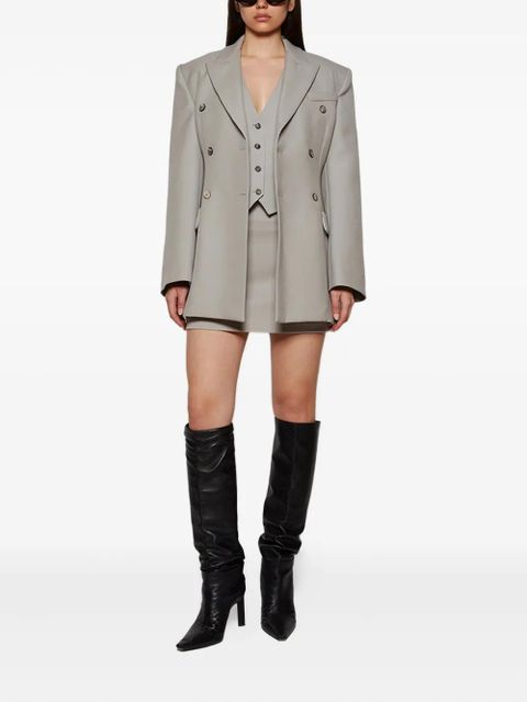 WARDROBE.NYC Contour double-breasted blazer - Grey