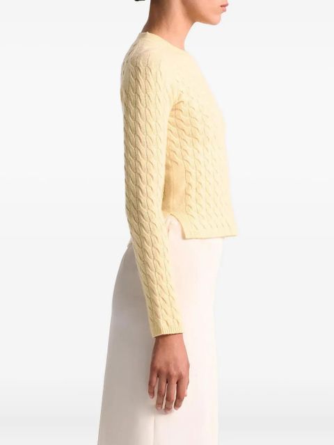 Altuzarra cable-knit sweater - Yellow