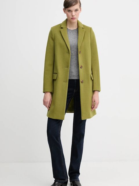 United Colors of Benetton płaszcz z dodatkiem wełny - zdjęcie produktu nr 1