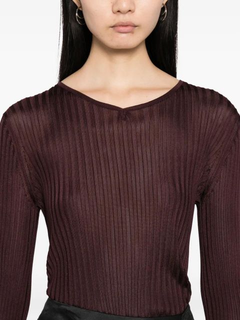 KHAITE Tia top - Purple