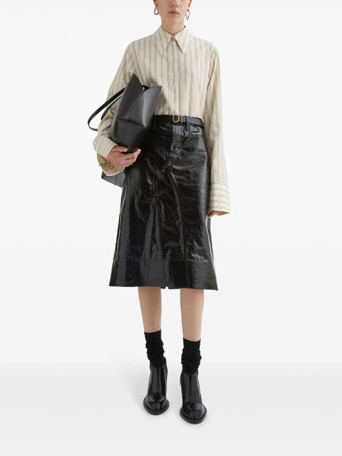 Jil Sander striped shirt - Neutrals - zdjęcie produktu nr 2