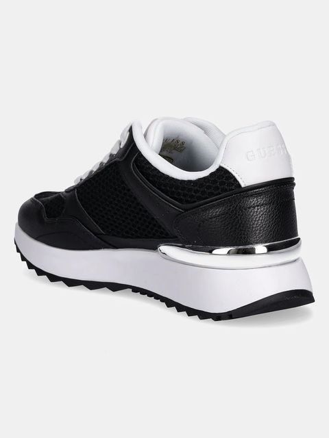 Guess sneakersy KORENZO damskie kolor czarny FLTKOR ELE12
