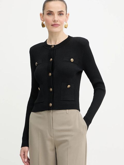 Guess kardigan EMMIE damski kolor czarny lekki W5YR09 Z0130 - zdjęcie produktu nr 1