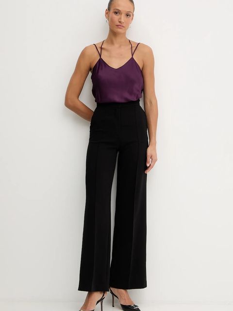 Twinset bluzka damska kolor fioletowy gładka 252TT2373 - zdjęcie produktu nr 2