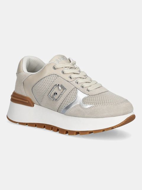 Liu Jo sneakersy AMAZING 43 BIS damskie kolor beżowy BA6031PX027S1856 - zdjęcie produktu nr 1