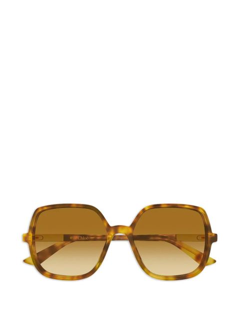 Chloé Eyewear Judy sunglasses - Brown - zdjęcie produktu nr 1