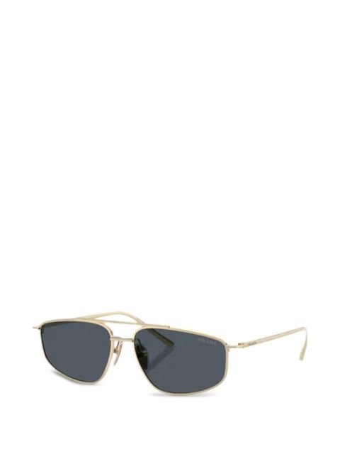 Prada Eyewear pilot-frame sunglasses - Gold - zdjęcie produktu nr 1