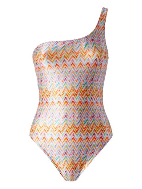 Missoni zigzag-pattern swimsuit - Pink - zdjęcie produktu nr 1