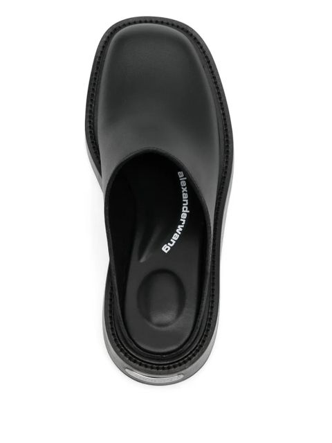 Alexander Wang slip-on style mules - Black