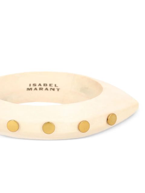 ISABEL MARANT studded bangle bracelet - Neutrals