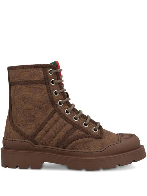 Gucci GG-pattern boots - Brown - zdjęcie produktu nr 1