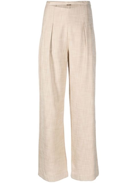 Cult Gaia cut-out wide-leg trousers - Neutrals - zdjęcie produktu nr 1