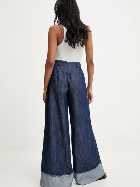 Answear.LAB jeansy damskie kolor niebieski