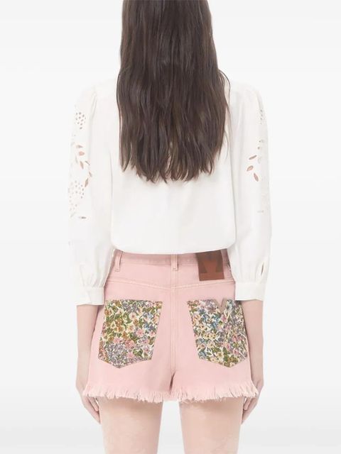 Valentino Garavani embroidered poplin shirt - White