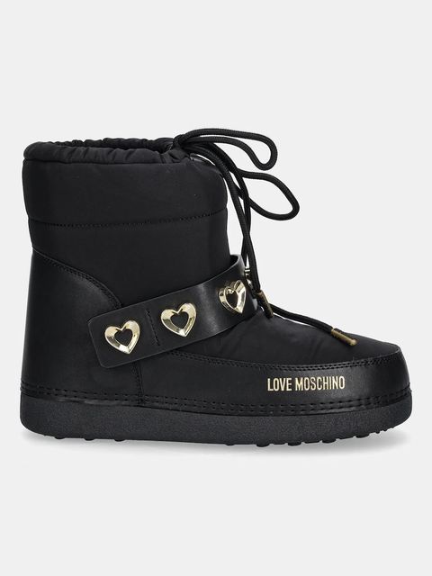 Love Moschino śniegowce kolor czarny JA24182G1NISD00A - zdjęcie produktu nr 2