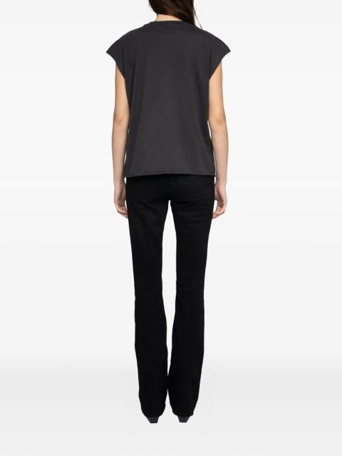 Zadig&Voltaire Cloe skull tank top - Grey