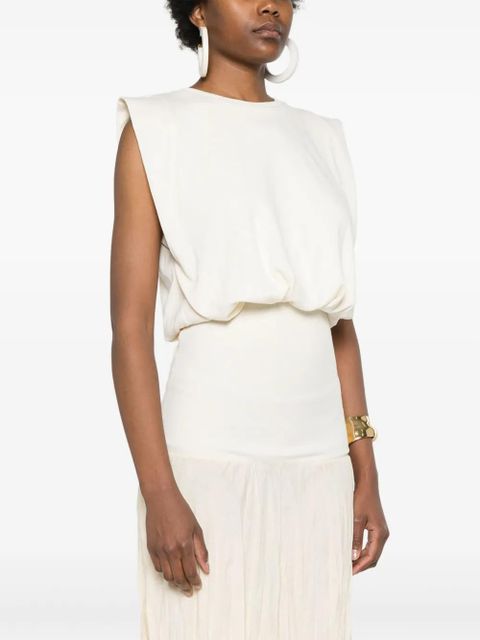 Johanna Ortiz Muraya ribbed tank top - Neutrals