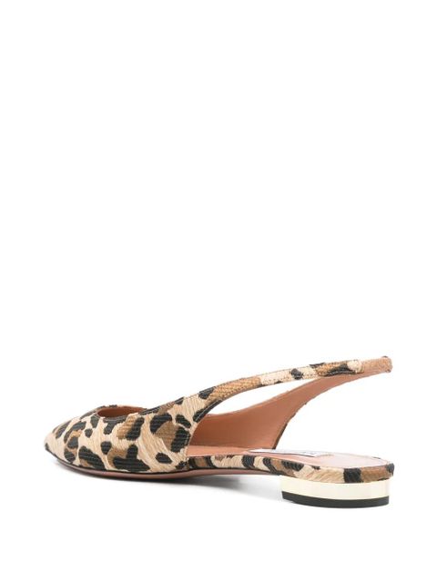 Aquazzura Purist flat pumps - Neutrals