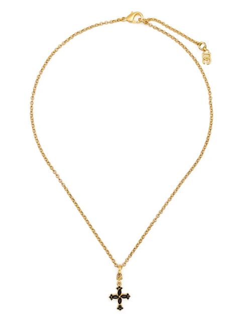 Dolce & Gabbana cross-pendant hain necklace - Gold