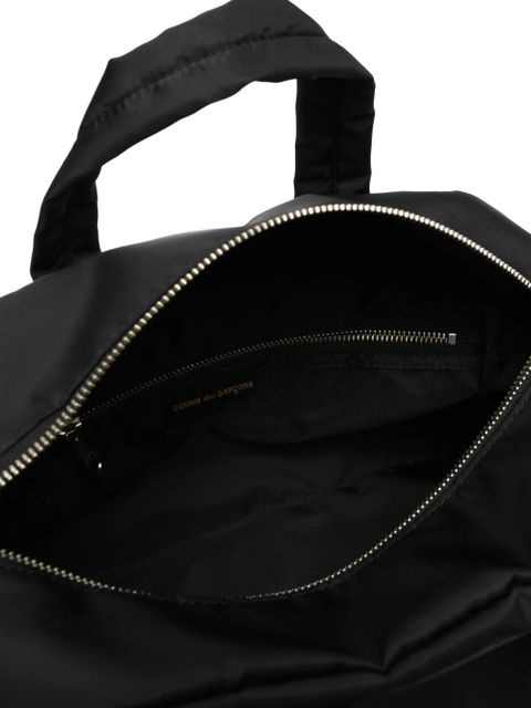 Comme Des Garçons zipped tote bag - Black