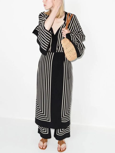 Tory Burch Miller Soft logo leather sandals - Brown