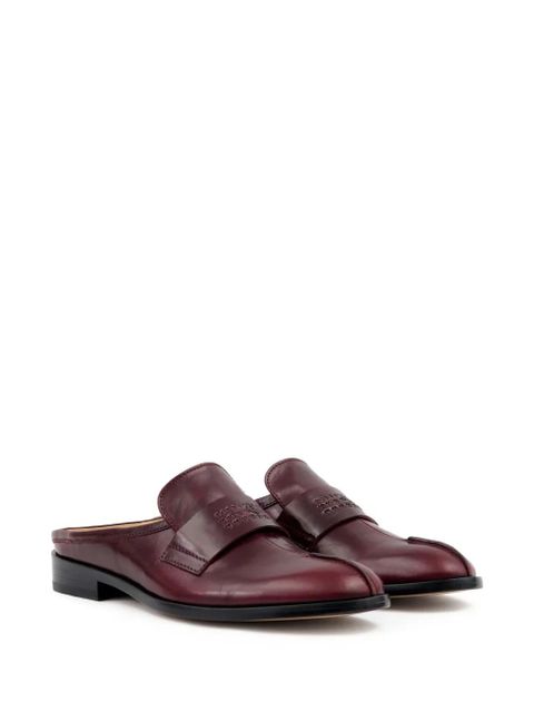 MM6 Maison Margiela loafer-style mules - Red - zdjęcie produktu nr 2