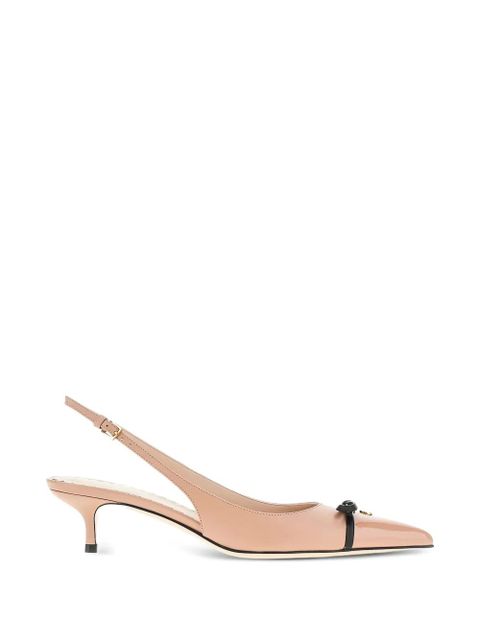 Valentino Garavani bow slingback pumps - Neutrals - zdjęcie produktu nr 1