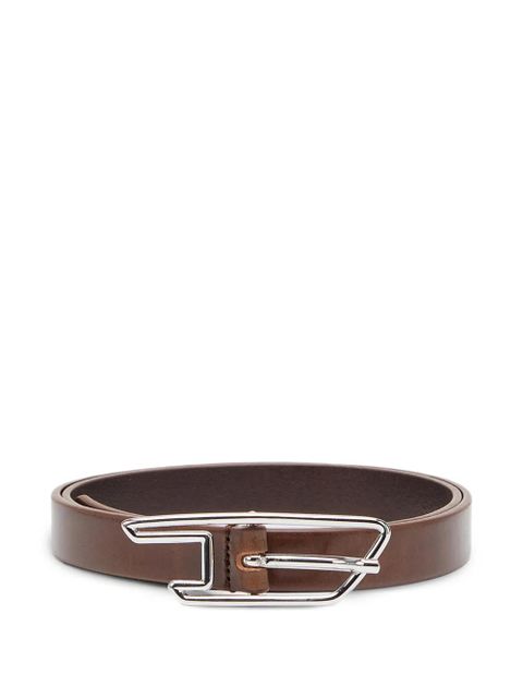 Diesel D-shaped buckle belt - Brown - zdjęcie produktu nr 1