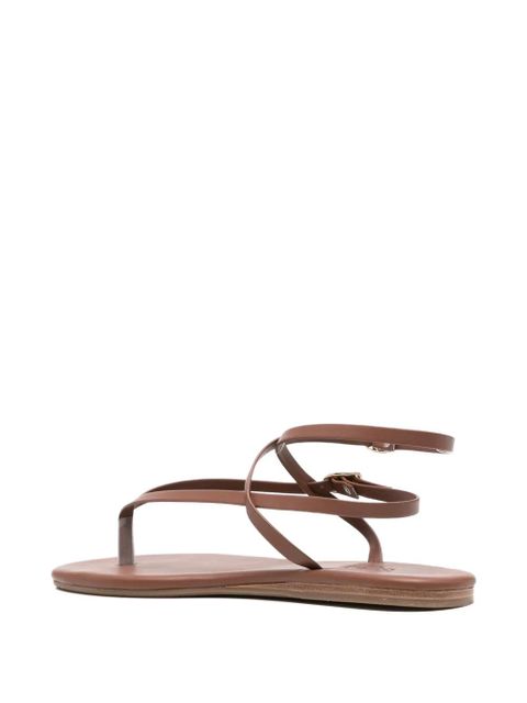 Ancient Greek Sandals Kallisti wrap-around sandals - Brown