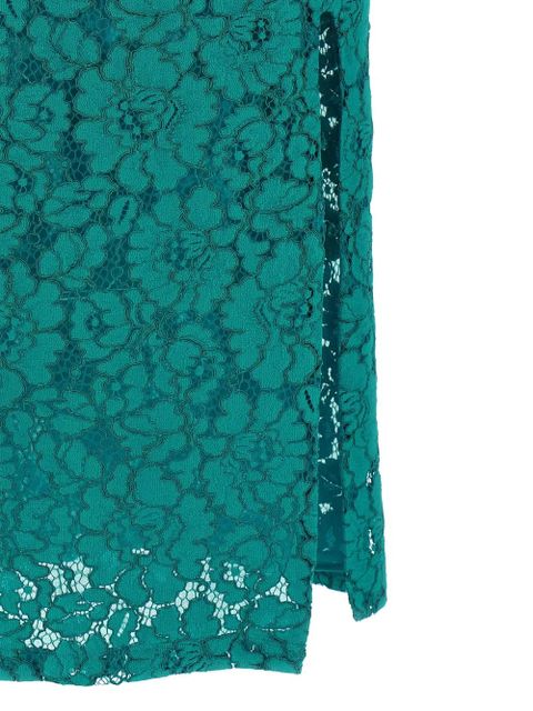 PINKO lace side-split dress - Green