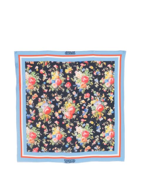 Essentiel Antwerp printed floral scarf - Blue - zdjęcie produktu nr 1