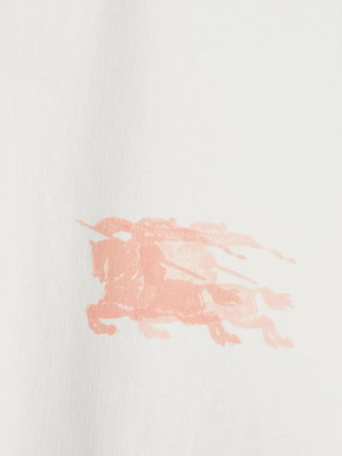 Burberry EKD cotton T-shirt - White - zdjęcie produktu nr 2