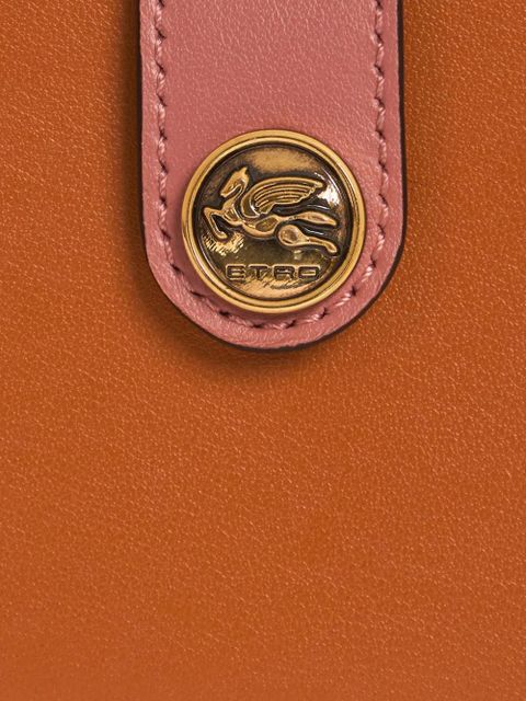 ETRO small leather wallet - Orange