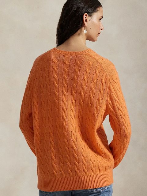 Polo Ralph Lauren sweter damski kolor pomarańczowy 211972115 - zdjęcie produktu nr 2