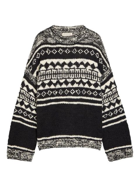 Free People Dani patterned knitwear - Black - zdjęcie produktu nr 1