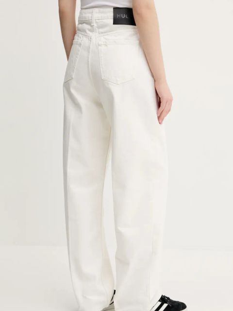 HUGO jeansy damskie high waist 50535134