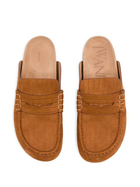 JW Anderson suede mules - 604 CARAMEL