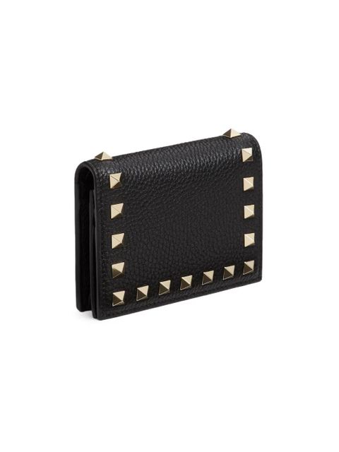Valentino Garavani small Rockstud wallet - Black