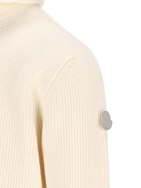 Moncler x Jil Sander wool sweater - Neutrals