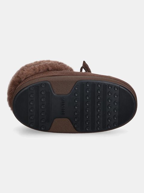 Moon Boot śniegowce MB X GIR EVX CHALET MULE FUR kolor brązowy 80D1470120-M062