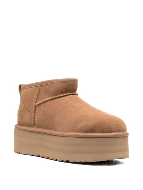 UGG 50mm mini platform boots - Brown