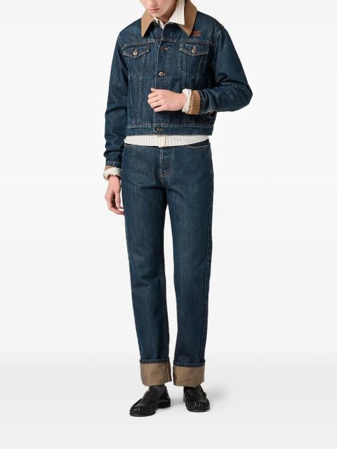 Miu Miu five-pocket jeans - Blue - zdjęcie produktu nr 2