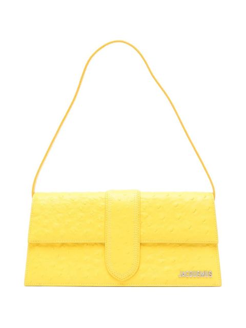 Jacquemus The long Bambino shoulder bag - Yellow
