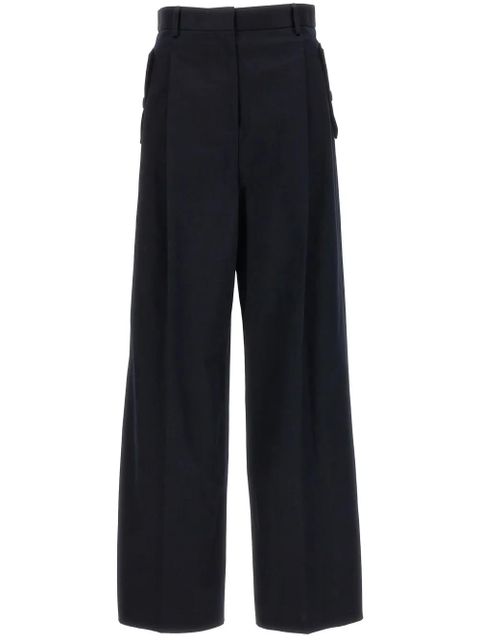 Lanvin wide-leg trousers - Blue - zdjęcie produktu nr 1