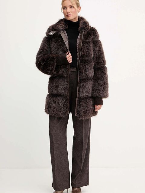 Patrizia Pepe sweter wełniany damski kolor czarny z golfem 2K0340 KM36 - zdjęcie produktu nr 2