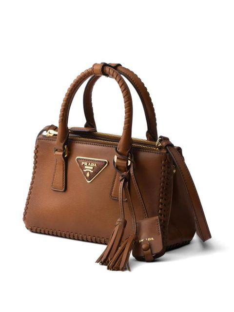 Prada Galleria leather mini bag - Brown